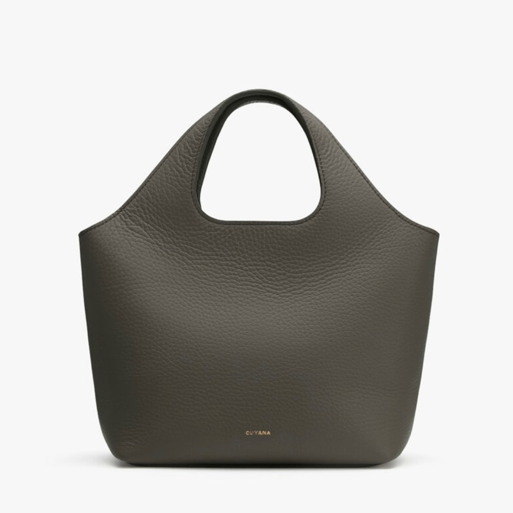 Cuyana Mini System Tote Dark Olive